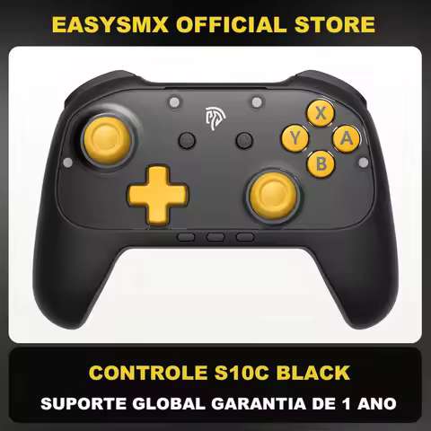 EasySMX S10C Gamepad 9-Axis Gyroscope 1000Hz Polling Rate Controller for Switch 1/2/PC/Android Phone