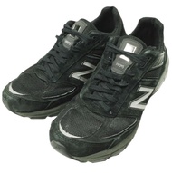 NEW BALANCE M990BK5 US11D (29cm) BLACK/SILVER MADE IN USA 990V5 Sneakers Shoes [Used] [NEW BALANCE]