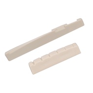 [xdnblun] 6 String Left Handed Acoustic Guitar Saddle Nut for Guitar Parts Accessories