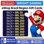 Nintendo eShop Brazil Gift Card 50/100/250 BRL | Nintendo Switch