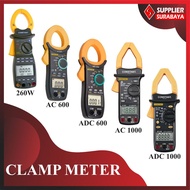 Clamp METER 260 W, AC 600, AC 1000, ADC 600, ADC 1000