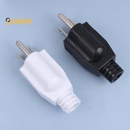 A&W US American 3 Pin 5-15P AC Electrical Power Male Plug Adaptor Adapter Wire Rewireable Extension 