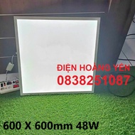 Đèn Led Panel Tấm Vuông 600 x 600 60W âm trần thạch cao sáng thẳng ở giữa tăng phô nhựa lắp nhà xưởn