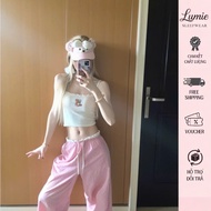A13 - Lovely lace cotton 2-piece women's pajamas set, high-end restaurant pajamas