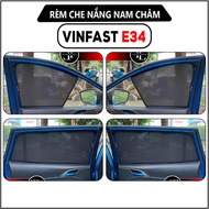 Magnetic curtain type 1 VF E34, Set of 4 standard car form panels, Anti-UV -