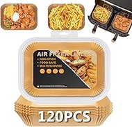 Air Fryer Liners for bella 4Qt Slim Air Fryer, Airfryer Liners for Ninja DZ201/DZ401/DZ550/SL401/CHE