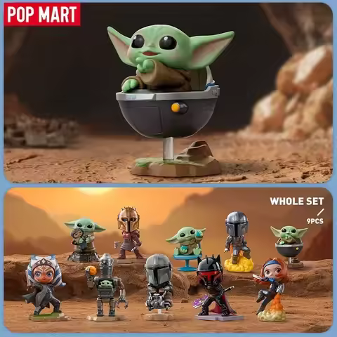POP MART Star Wars Mandalorian Series Blind Box Guess Bag Desktop Decoration Cute Model Gift Toys An