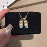 Necklace Pendant Dainty Rhinestone Necklace Women Domineering Neck Jewelry