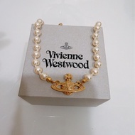 Vivienne Westwood 金色珍珠項鍊