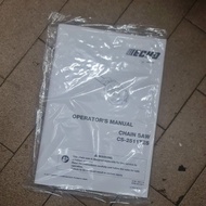 original echo cs2511tes manual book