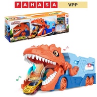 Super Car Swallow T-Rex Dinosaur Challenge Toy Set - Six-Six-Zero 6204 (660-S111)