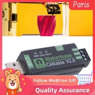 superparis Wisoqu USB to CAN FD Adapter  Based on Canable2.0 Support 2.0 A B Protocol Multiple Firmw