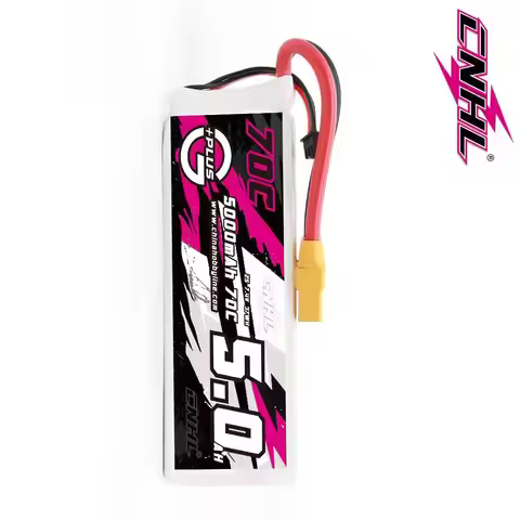 CNHL G+Plus 5000mAh 7.4V 2S 70C Lipo Battery with XT90 Plug