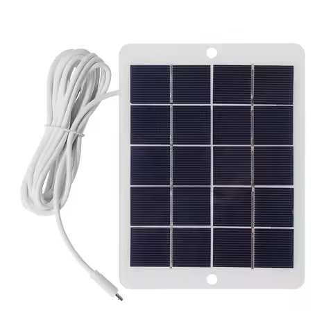 5V Solar Cells 3W Mini Solar Panel Power Bank Battery System for DIY Outdoor Activity Cellphone Char