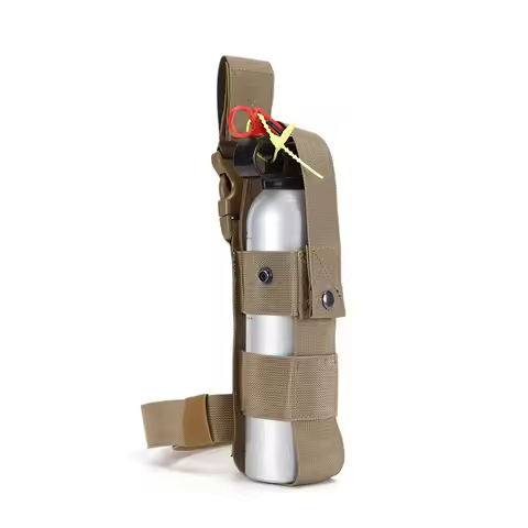 Tactical Drop Leg Kettle Water Bottle Holster,MK9 Pouch Belt Carriers,Thigh Pack Leg Bag,Pepper Spra