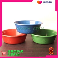 TERMURAH !! 24 PCS Baskom Plastik Warna / Basin / Wadah Hajatan Serbaguna by GROSIR CERIA