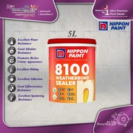 5L Nippon Paint 8100 Weatherbond Sealer (Wall Sealer | Undercoat)
