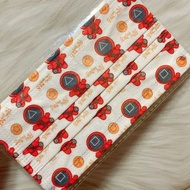 魷魚遊戲卡通口罩(10個/獨立包裝)