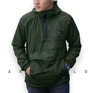 Jaket Cagoule Polos Pria Distro Terbaru ZADE SUPPLY Outerwear Jaket Parasut Pria Outdor Waterproof K