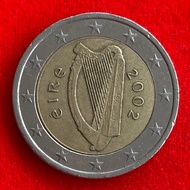 euro Coin Ireland​​ Ireland 2 2002 Foreign Coins