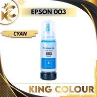 EPSON 003 INK FOR PRINTER L1110. L3110. L3116. L3150. L3156. L5190. L3210. L5290. L3256. L1210. L125