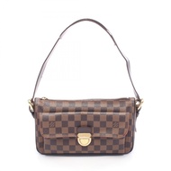 【二手】LOUIS VUITTON ( Louis Vuitton) Ravello GM Damier Ebene N60006 PVC塗層帆布皮革女背包