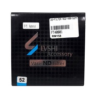 Original LVSHI Vari ND filter-ND2 till ND400 for camera DSLR