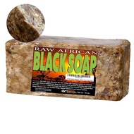 Premium African Black Soap - Pure 1 pound Bulk. Raw Organic Soap for Acne, Dry Skin, Rashes, Burns, 