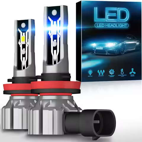 H7 H8 LED Fog Lamp 12000LM Canbus H11 Headlight 9005 HB3 9006 HB4 9012 HIR2 Car Anti Fog Light Bulb 