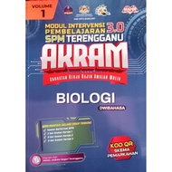MODUL INTERVENSI PEMBELAJARAN 3.0 SPAM TERENGGANU AKRAM BIOLOGI (DWIBAHASA) VOL.1