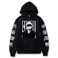 Japanese Anime Hoodies Jujutsu Kaisen Satoru Gojo Graphic Hoodie Anime Streetwear Harajuku Sweatshir