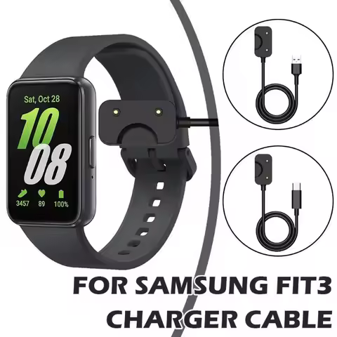 USB replacement charger for Samsung Galaxy Fit3 SM-R390USB-C smartwatch charger charging cable
