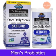 Garden of Life Probiotics for Men, Digestive + Immune System + Colon Support, Dr. Formulated Probiotics (30 Capsules)