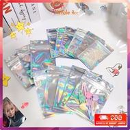 EC Retail DO-C1104 Plastic Clip Hologram 7X10CM Flat Packaging Food Wrap Plastic Spices Ziplock/ Hol