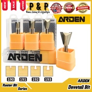 Arden Router Bit - Dovetail Bit ( #190 / #191 / #192 / #193 )