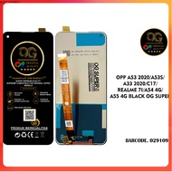 ORIGINAL OG SUPER LCD OPPO A53 5G / A72 5G / A73 5G REALME V5 5G FULLSET