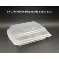 BX-290 Plastic Disposable Lunch Box / Big PP Lunch Box/ Food Container (±50pcs)