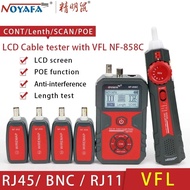 NF-858C Trace Cable Line Locator Portable Wire Tracker Cable Tester Finder Network Cable Testing BNC