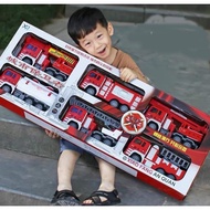 Set of 6 SUPER GIANT car toy cars, Fire, Police, Construction, and Airplane toy cars