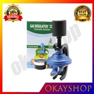 Okayshop Safety Lpg gas Regulator plus 201M Meter (Unit)