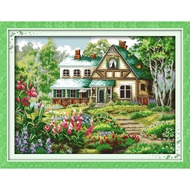 The fairy tale hut Cross Stitch Kits DIY Cross-stitch Embroidery Needlework