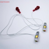 (warmseen) 1Pair T15/T10 Super Bright Turn Signal Bulb Dual Contact Motorcycle Signal Light W16W LED