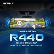 CAMERA HÀNH TRÌNH CẢNH BÁO GIAO THÔNG VIETMAP R440 MÀN HÌNH HƯƠNG 9.66 INCH