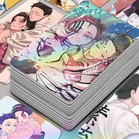 Akaza Koyuki Laser Small Card Demon Slayer: Kimetsu No Yaiba Anime Peripheral Creativity CP Laser Sm