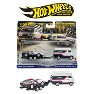 HW Hot Wheels Premium Team Transport DMC Delorean Rally HaulerHW