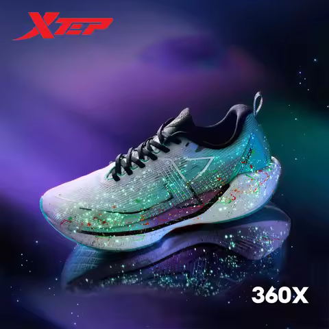 Xtep 360X Professional Running shoes Men's Carbon Plate Marathon PB Sport Shoe Lightweight ETPU Mate