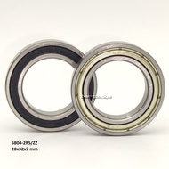 JVB Bearing 6804 6804zz 68042rs High Quality Bearing Steel Z1 Grade High Speed Low Noise 20x32x7 mm