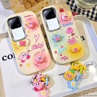 Casing Vivo V30 Casing Vivo V30 Pro Casing Compatible with Electroplated Mirror Cute Oval Phone Casi