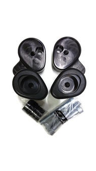 กันล้มตัวกลาง GTR ใส่ Honda CB300R ตรงรุ่นสีดำพร้อมชุดน็อตสแตนเลส