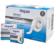 3M Nexcare First Aid Micropore 3เอ็ม เน็กซ์แคร์ ไมโครพอร์ เทปแต่งแผลชนิดเยื่อกระดาษ ขนาด 1/2 นิ้วx10 หลา